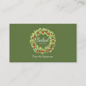 サラダブリス 名刺 (正面)