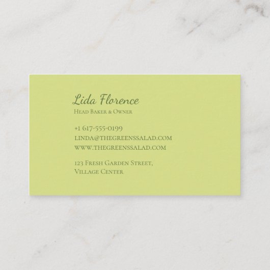 サラダブリス 名刺 (裏面)