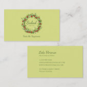 サラダブリス 名刺 (正面/裏面)