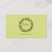 サラダブリス 名刺 (正面)