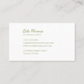 サラダブリス 名刺 (裏面)