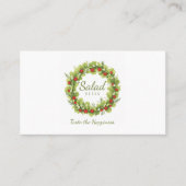 サラダブリス 名刺 (正面)