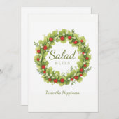 サラダブリス 招待状 (正面/裏面)