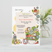 サラダボウル招待状 招待状 (スタンド正面)