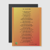 サラダボウル磁気カード (正面/裏面)