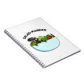 サラダマンダーおもしろイモリ動物パンプレイ ノートブック (右側)