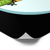 サラダマンダーサラおもしろいマンダーアニマルプンダークBG ポスター (角)