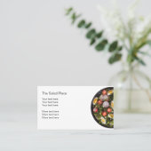 サラダレストランビジネスカード 名刺 (スタンド正面)