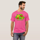 サラダレタスのトマトペッパー Tシャツ (正面フル)