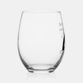 サラダワ素晴らしインで始まるストーリーなし引用文 ステムなしワイングラス (右)