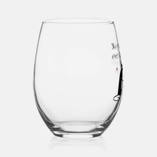 サラダワ素晴らしインで始まるストーリーなし引用文 ステムなしワイングラス (右)