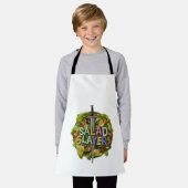 サラダ層エプロン エプロン (着用した状態)