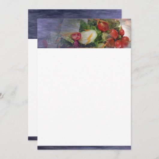 サラダ招待状 招待状 (正面/裏面)