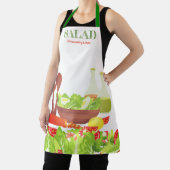 サラダ料理は懸命キッパーソナライズされたチン エプロン (インサイチュ)