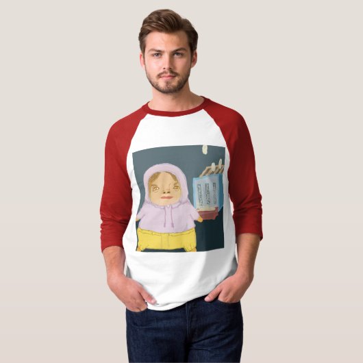 サラダ日 Tシャツ (正面フル)