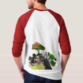 サラダ日 Tシャツ (裏面)