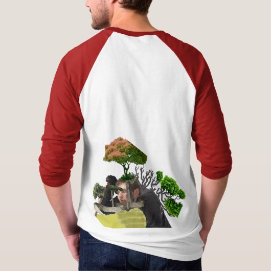 サラダ日 Tシャツ (裏面)