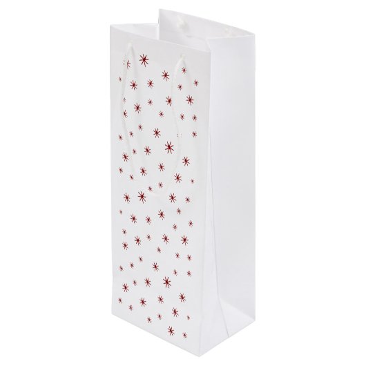 サラダ素晴らし引用文で始まるストーリーなし ワインギフトバッグ (裏面アングル)