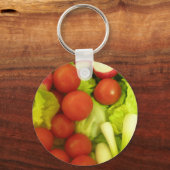 サラダ野菜キーチェーン キーホルダー (正面)