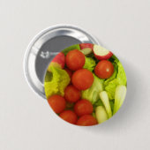 サラダ野菜ボタン 缶バッジ (正面&裏面)