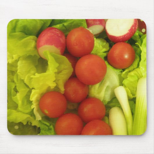 サラダ野菜マウスパッド マウスパッド (正面)