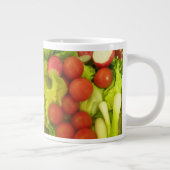 サラダ野菜マグ ジャンボコーヒーマグカップ (右)