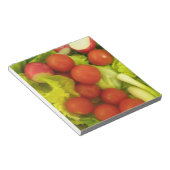 サラダ野菜メモ帳 ノートパッド (アングル)