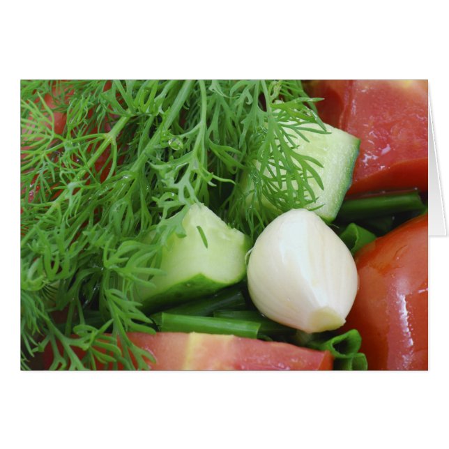 サラダ (正面横)