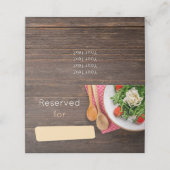 サラダ プレイスカード (外部開封)