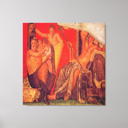 サラディグランデディピントシーンVI /ヴィラデミスター キャンバスプリント (正面)