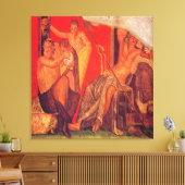 サラディグランデディピントシーンVI /ヴィラデミスター キャンバスプリント (インサイチュ (リビング))