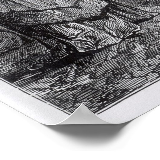 サラディンの前のサリスベリーの司教 ポスター (角)