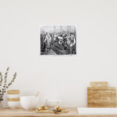 サラディンの前のサリスベリーの司教 ポスター (キッチン)