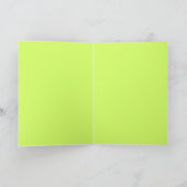 サラディ・スコティッシュ・サラダ・グリーテおもしろいィング・カード カード (内部)