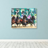 サラトガでオフ キャンバスプリント (インサイチュ (ウッドフロア))