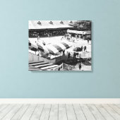 サラトガの味 キャンバスプリント (インサイチュ (ウッドフロア))