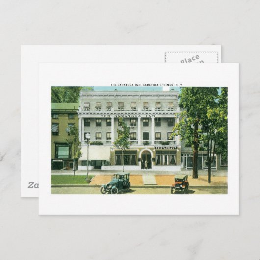 サラトガインサラトガ春ズNY ポストカード (正面/裏面)