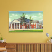 サラトガスパ劇場の外観 キャンバスプリント (インサイチュ (リビング))