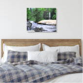 サラトガスパ州パークガイザークリーク キャンバスプリント (インサイチュ (寝室))