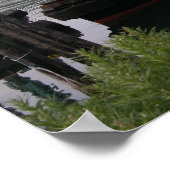 サラトガトゥグボートinオランダハーバー,アラスカ ポスター (角)