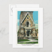 サラトガバトルモニュメントの眺め ポストカード (正面/裏面)