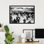 サラトガホースレーストラック1913 ポスター (ホームオフィス)