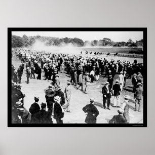 サラトガホースレーストラック1913 ポスター
