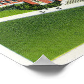 サラトガレクリエーションセンターの空中展示スパ ポスター (角)