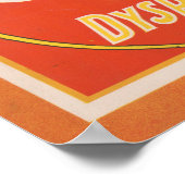 サラトガレッド春分割用ヴィンテージ広告 ポスター (角)