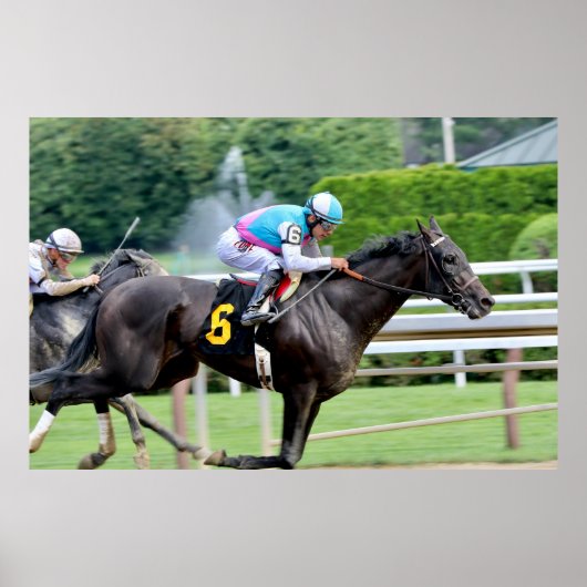 サラトガレース – ビッグボビー&ジョッキージュニアアルバラド ポスター (正面)