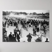 サラトガ写真の競馬 ポスター (正面)