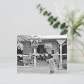 サラトガ厩舎「ホースヘイブン」 ポストカード (スタンド正面)