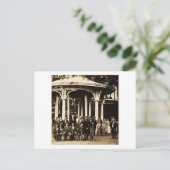 サラトガ春のブラスバンド1860年代 ポストカード (スタンド正面)