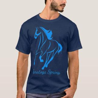 サラトガ春アップステートニューヨーク競馬 Tシャツ